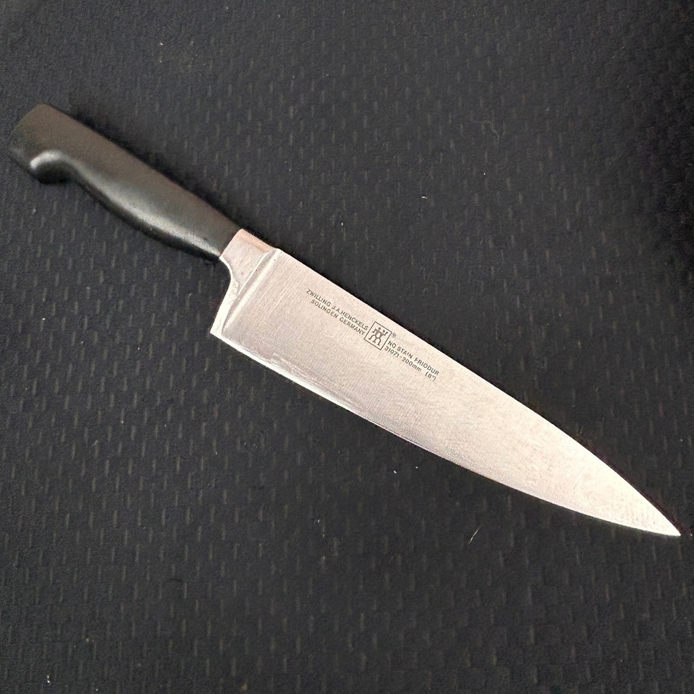 Zwilling J.A. Henckels 8 Inch Chef Knife Solingen Germany Friodur 31071-200mm